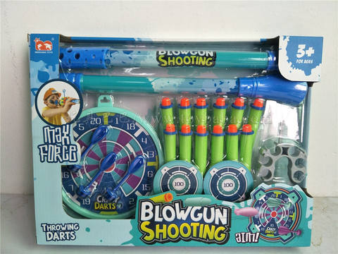 Big blowing arrow sleeve (small disc +3 sticky darts)