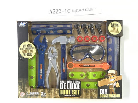 Glasses/throat forceps tool set