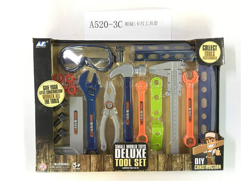 Glasses/caliper tool set