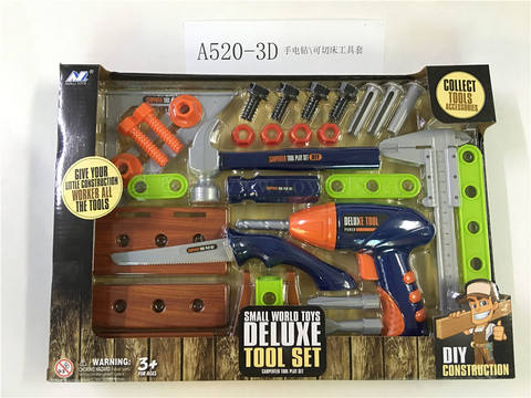 Hand drill/cutting bed tool set