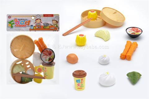 Food toys, breakfast tableware, house toys