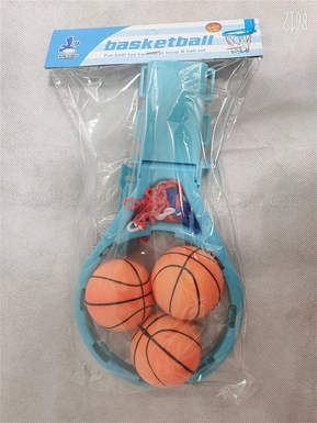 2-in-1 bathroom basketball (3 PU balls)