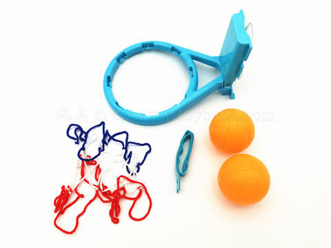 2-in-1 bathroom basketball (2 blow bottles)