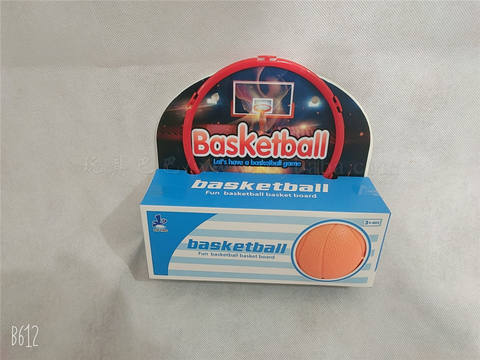 Small basketball boards 2 models mixed with bottle blowing balls