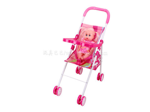 12 dolls + baby meal board trolley