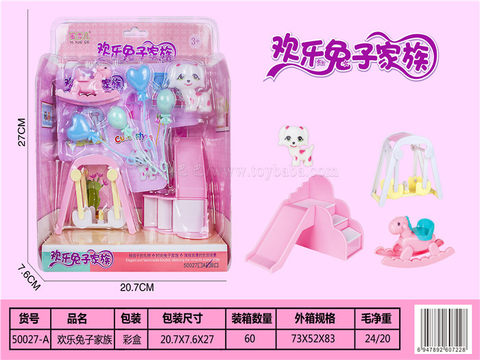 Cute Rabbit Mini Kitchen Set Playing House Toys