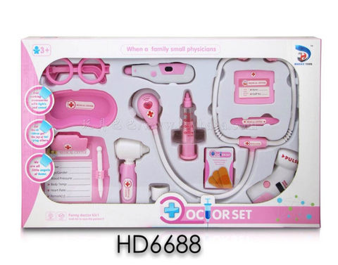 Medical equipment, women's style assembly, 13PCS medical equipment, toys, toys from house to house. Sound. AG10*8)