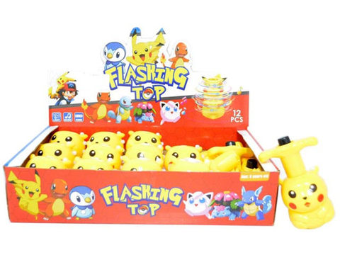 Pikachu top with flashing music (with red light)