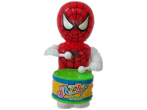 Spider-Man, drumming, and spider-man (two mixed versions)