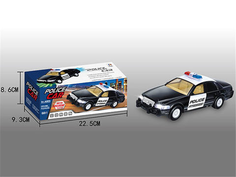 Electric simulation universal police car with lights and music