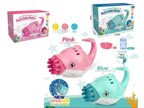 Electric Dolphin Bubble Gun