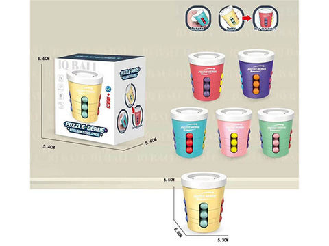 Finger Rubik's Cube Beads (Coke Cup)