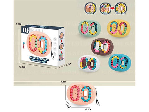 Finger Rubik's Cube Beads (Elliptical)