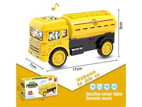 Electric universal engineering truck oil tanker truck with light and music