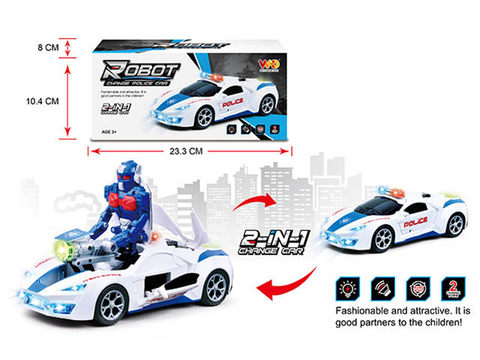 Electric simulation police car