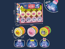 笑脸灯光彩虹圈