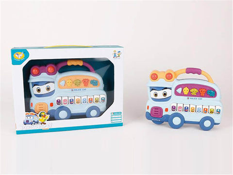 Police car electronic organ