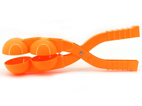 Large Double Snowball Clips