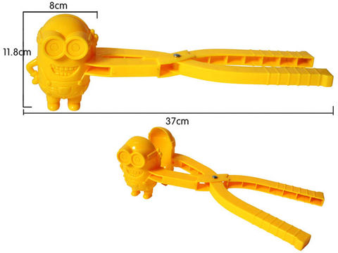 Little Yellow Man Snowball Clip