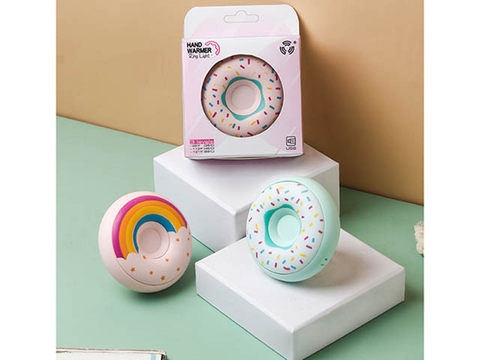 Doughnuts warm hands