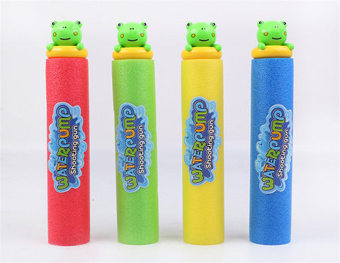 Frog 27cm round water cannon (diameter 5cm) water pump gun toy