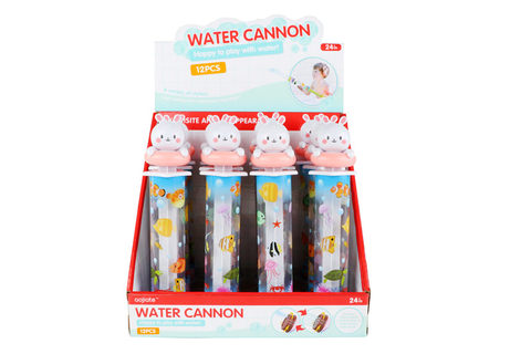 Bathing cartoon water gun toy white rabbit water pump gun toy