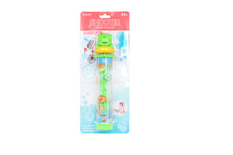 Bathing cartoon water gun toy frog water pump gun toy