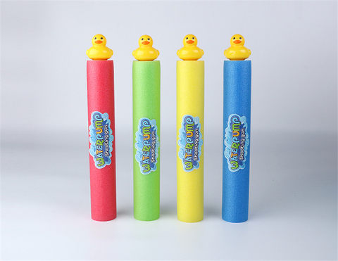 Duckling 35cm round water cannon (diameter 5cm) water pump cannon toy