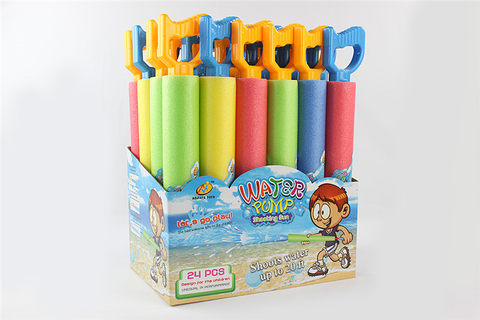 39cm small hand handle water cannon (diameter 5cm) water pump gun toy