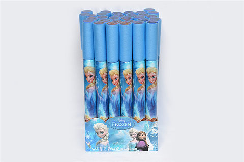 Ice and Snow Princess blister film 45CM circular water cannon (diameter 4cm) water pumping cannon toy