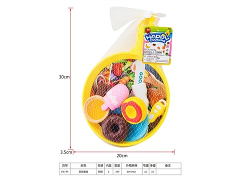 Dessert set, family toys
