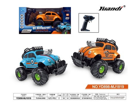 1:18 four-way beetle cross-country remote control vehicle (excluding electricity) remote control car toy