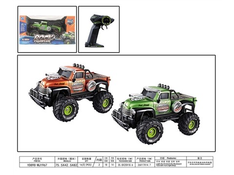 1:18 Sitong retro retrofit big wheel Ford pickup remote control car (excluding electricity) remote control car toy