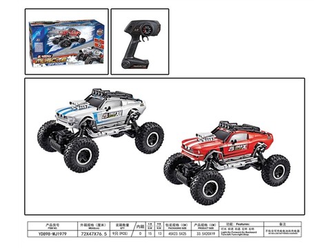 1:12 retro Mustang climbing remote control car (excluding electricity) remote control car toy