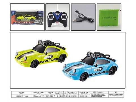 1:18 Sitong retro modified Porsche remote control car (including electricity) remote control car toy