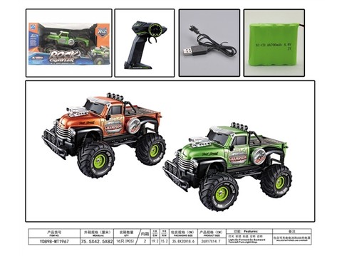 1:18 Sitong retro modified big wheel Ford pickup remote control car (including electricity) remote control car toy