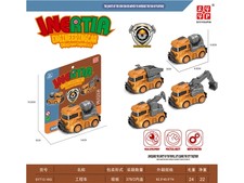 惯性工程车 惯性玩具