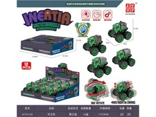 越野双惯性环保车 惯性玩具