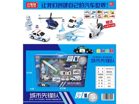 City Pioneers Power Back Toys (Power Back Function)