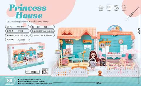 Self-installed villa house roof with light + 4.5-inch joint doll