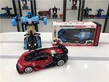 2.4G布加迪变形感应遥控车/1:12