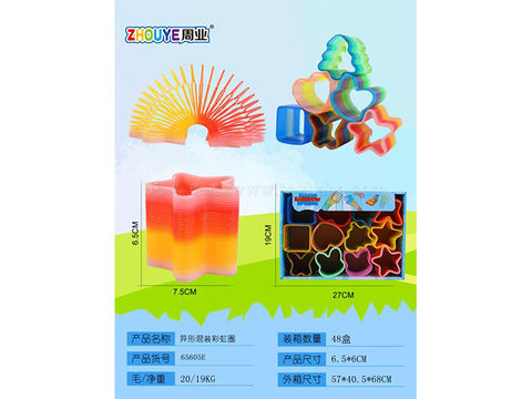 Heterogeneous mixed rainbow ring