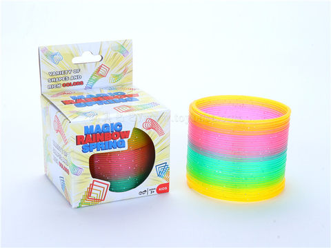 Sequin rainbow ring