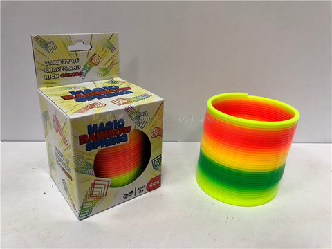 Spring rainbow circle