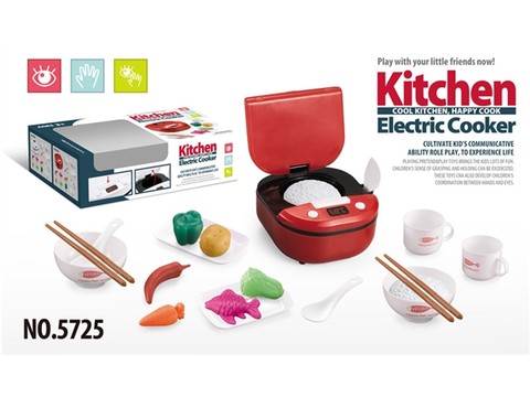 Simulated electric rice cooker toy tableware