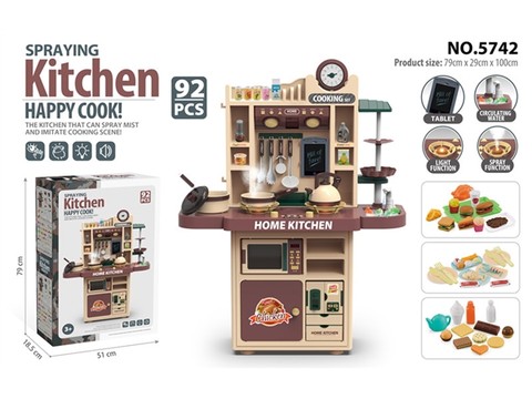 Family Multi-functional oversized kitchen table tableware