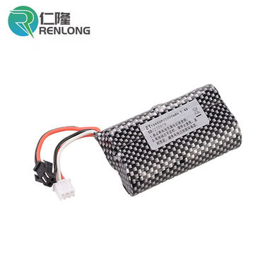 Lithium battery 18650 7.4V SM-3P snakeskin battery pack rechargeable battery toy accessories
