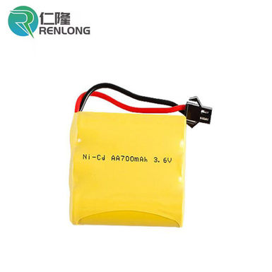 Nickel-cadmium battery 3.6 volt rechargeable battery toy accessories