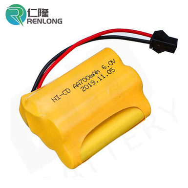 Nickel-cadmium battery 6 volt rechargeable battery toy accessories