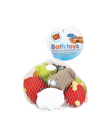 Nine bathroom spray marine animals plastic enamel toys